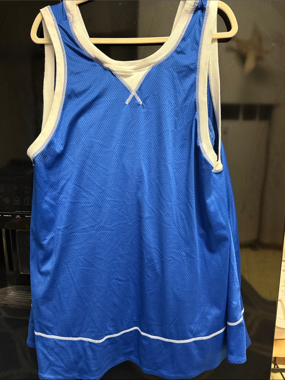 Free People Movement Royal Blue Mesh Dress with built-in shorts